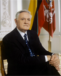 Former Lithuanian president, Valdas Adamkus
