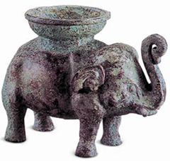 China-Africa Elephant Sculpture