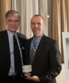 Professor Sweet (right) accepting award from Professor David Blight, Director of the Gilder Lehrman Center at Yale.