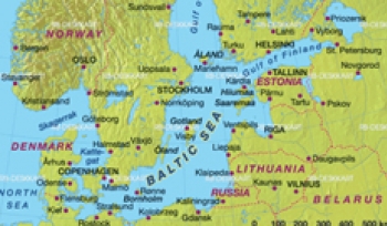 Map of the Baltic Region