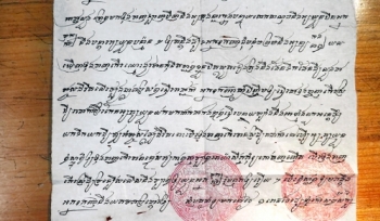 Yale scholar of Cambodia uncovers rare 19th-century Khmer-language documents