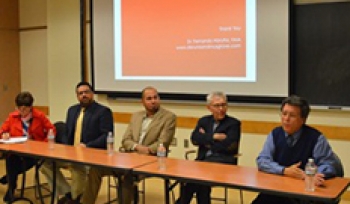 Panel discusses rebuilding Puerto Rico after Hurricane Maria