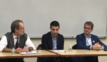 From left: Chris George, Kaveh Khoshnood, and Gregory Pappas