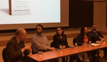 Panel discussion at Internationalists event